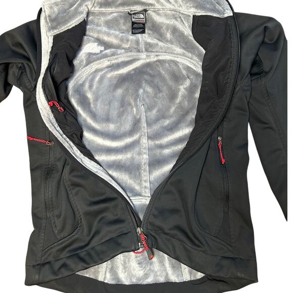 THE NORTH FACE Summit Series Women's Black Fleece Lined Wind Stopper Jacket - Picture 5 of 10